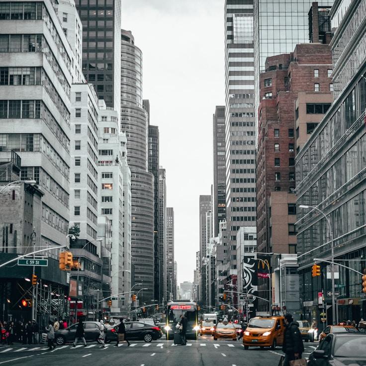 City skyline in Rome, Italy